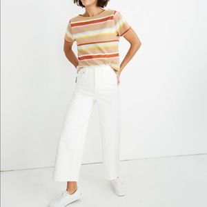 Madewell wide crop size 27